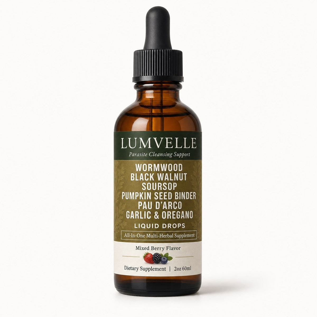 LUMVELLE Wild-Harvested Wormwood Herbal Drops
