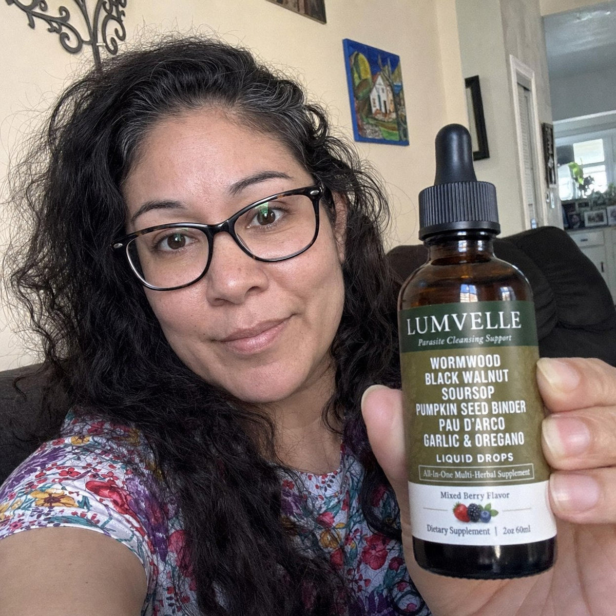 LUMVELLE Wild-Harvested Wormwood Herbal Drops