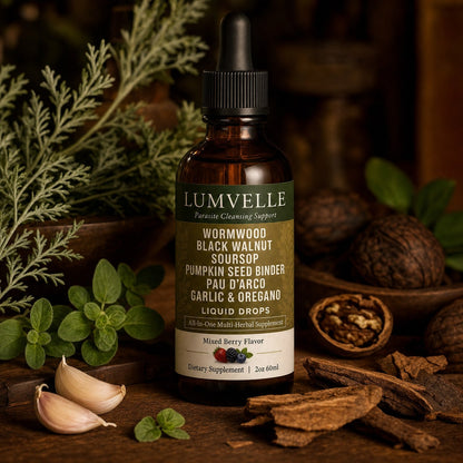 LUMVELLE Wild-Harvested Wormwood Herbal Drops