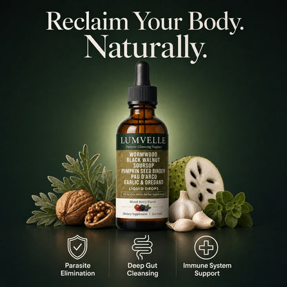 LUMVELLE Wild-Harvested Wormwood Herbal Drops